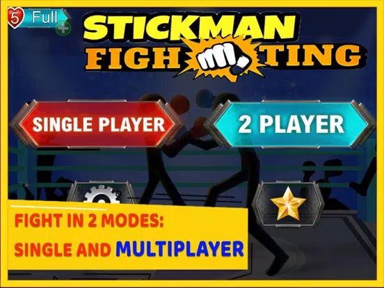 Stickman SuperHeroes Fighters iPad 应用截图