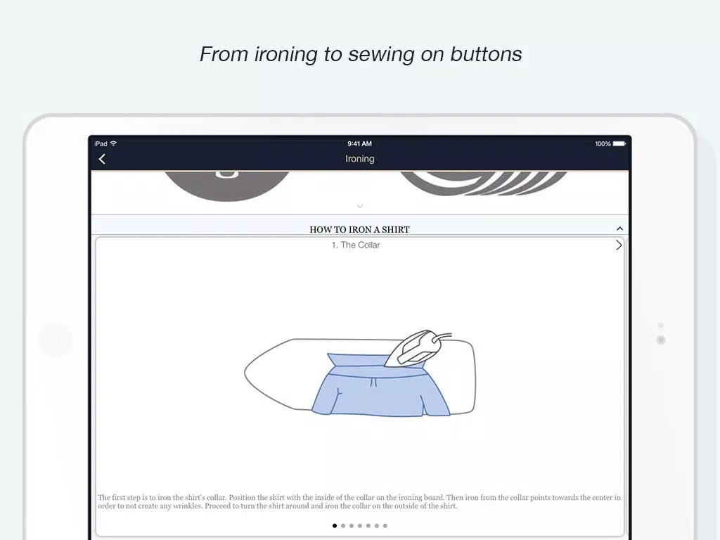 Gentleman Tools - How to Tie a Tie, Size Converter, Dress Codes, Ironing Guide, Wine Glossary iPad Screenshots