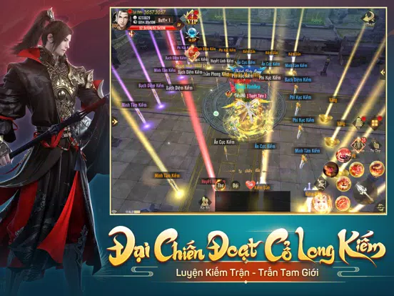 Captures d'écran de Cổ Long Kiếm iPad 