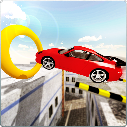 Crazy Roof Top Car Stunts 3D
