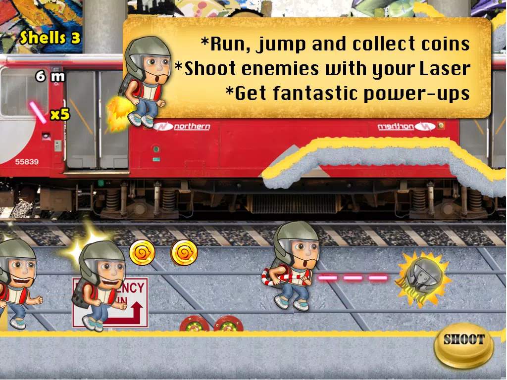 صور Subway Jetpack Super Laser iPad 