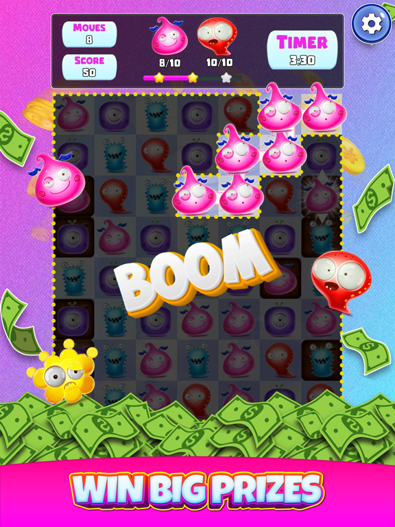 Candy Monster - Win Real Cash iPad Screenshots