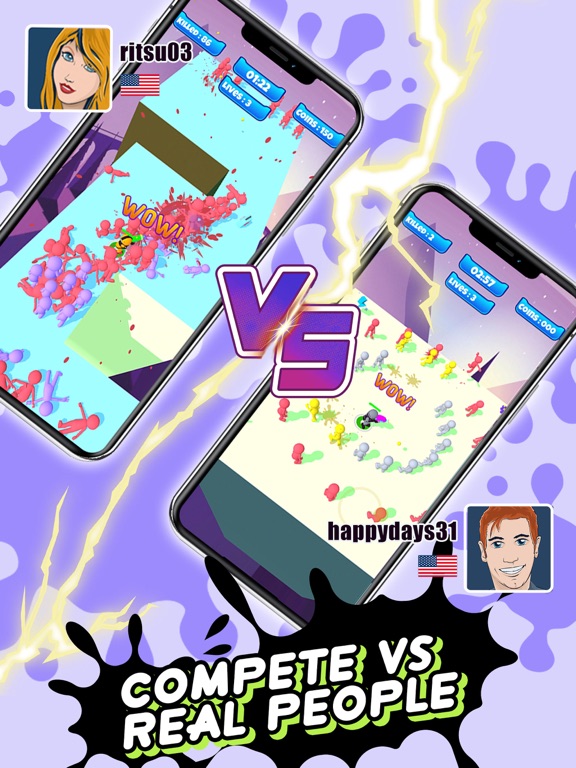 Paint Brawl: Payday Tournament iPad Screenshots