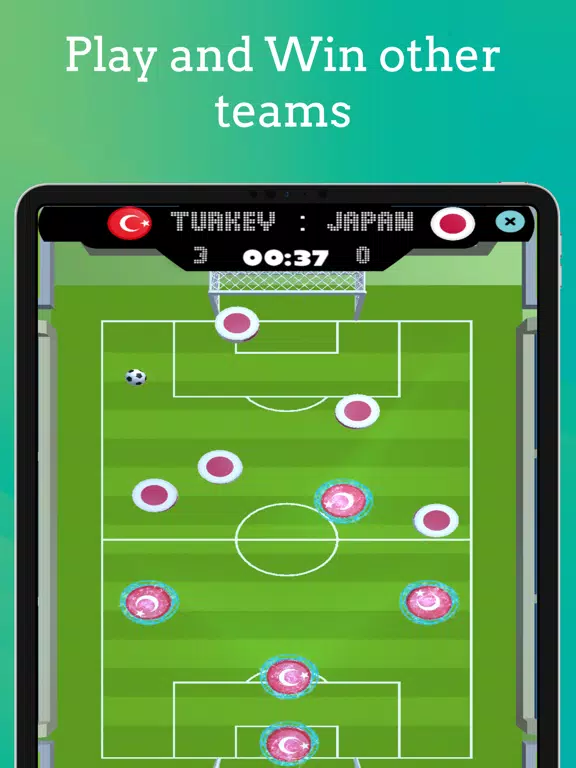 Finger Soccer League iPad Screenshots