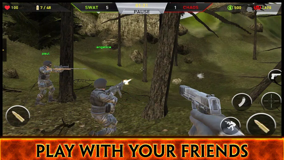 Zrzuty ekranu Vanguard Online - AAA Shooting Free Online Games : Lone Survivor Version