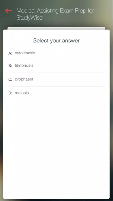 StudyWise Med Asst Cert Review Screenshots