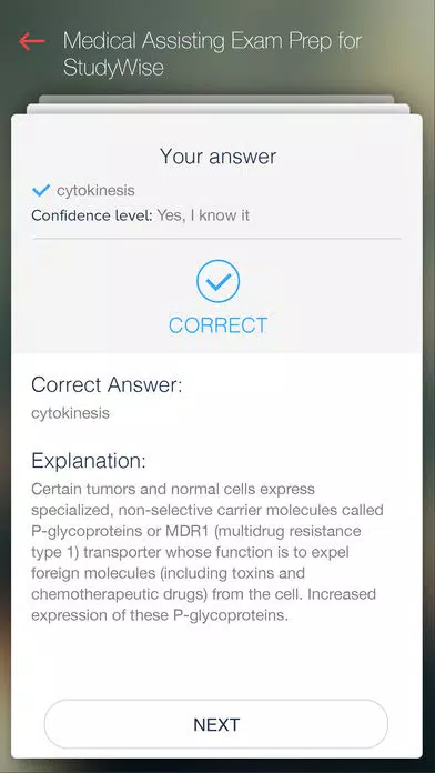 StudyWise Med Asst Cert Review Screenshots