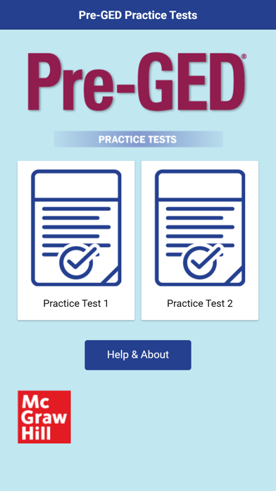 MH Pre-GED Practice Tests Screenshots