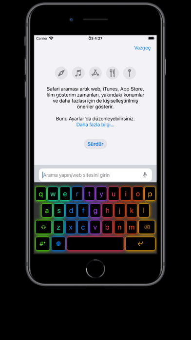 RGB Keyboard Screenshots