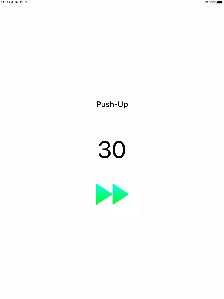 Exercise Creator: Fitness iPad Screenshots