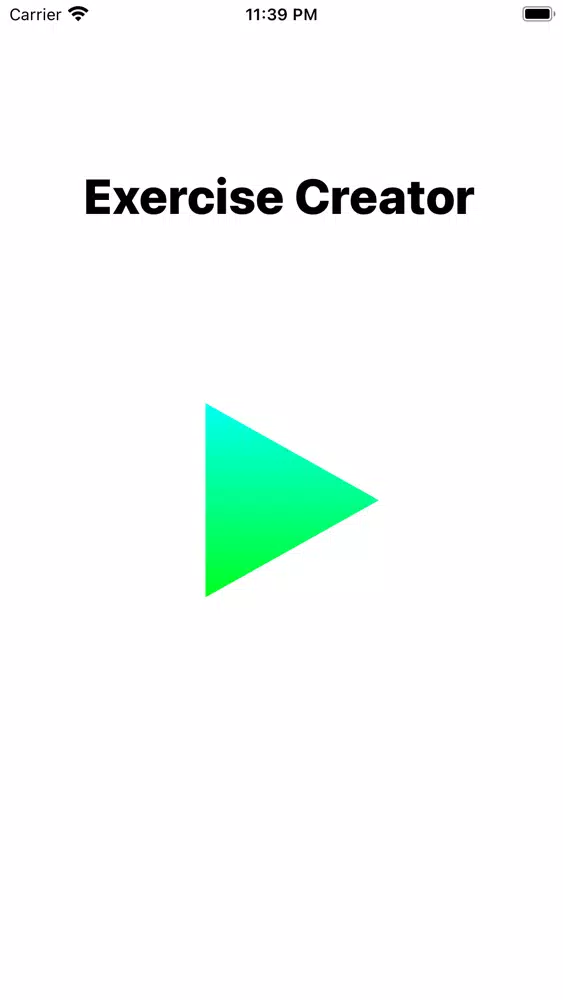 Exercise Creator: Fitness Screenshots