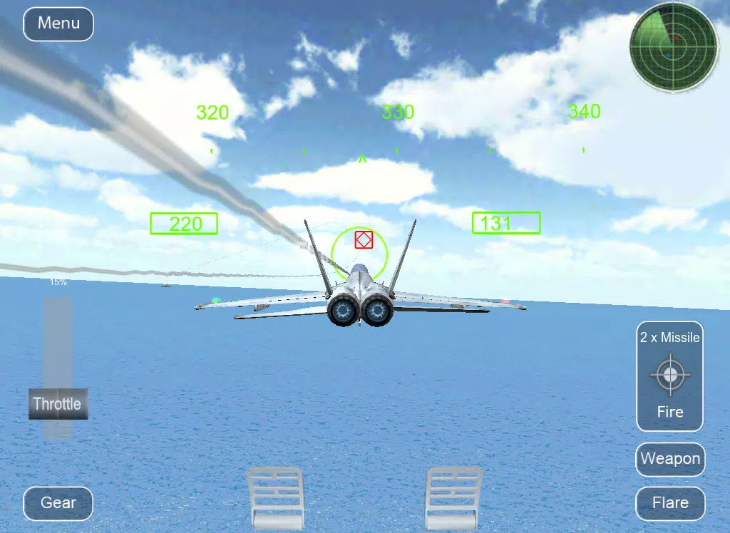 Tangkapan layar Air Wing iPad 