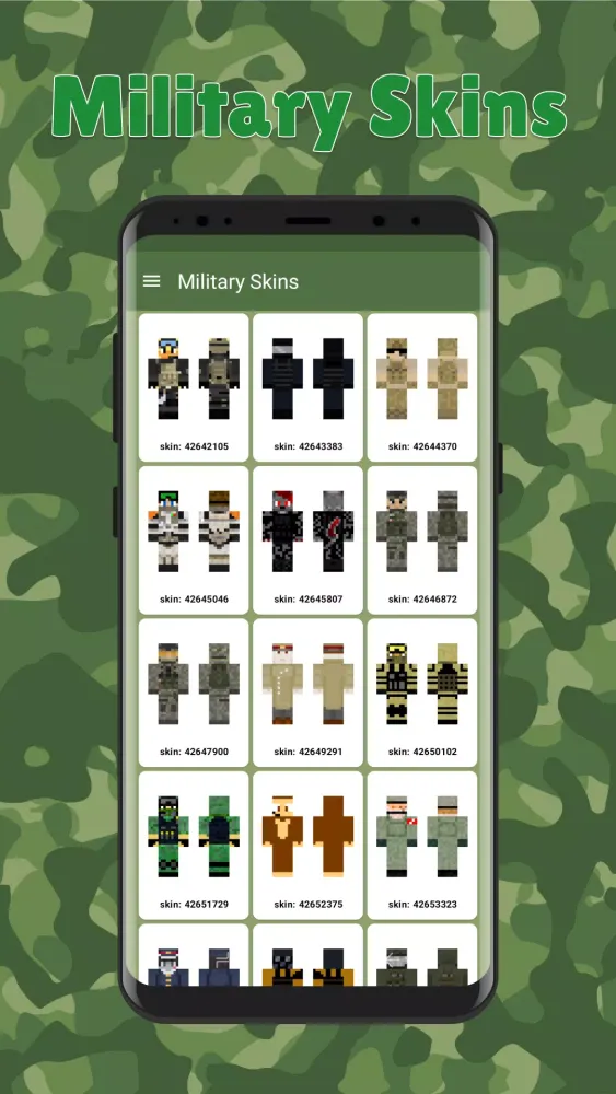 Military Skins Screenshots