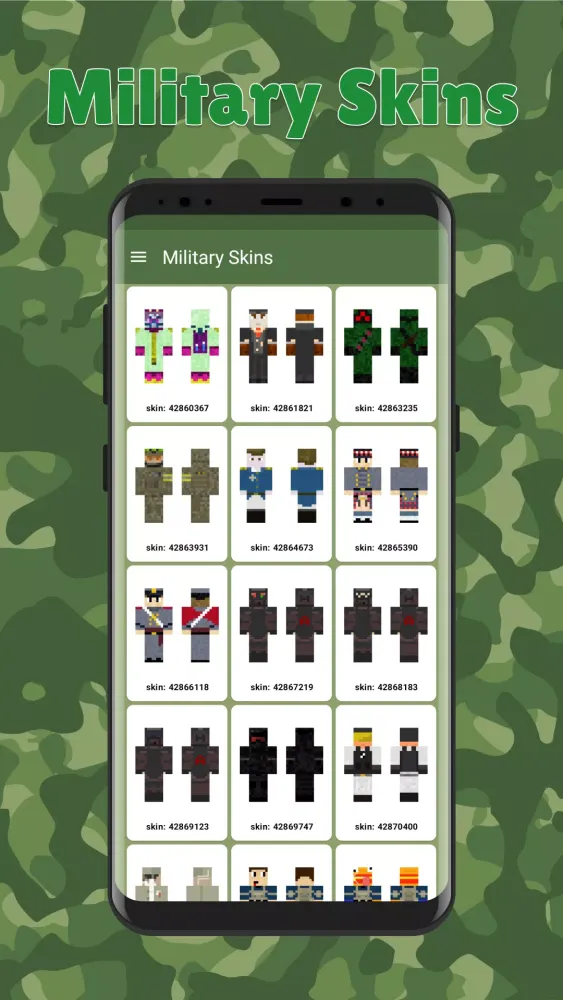 Military Skins Screenshots