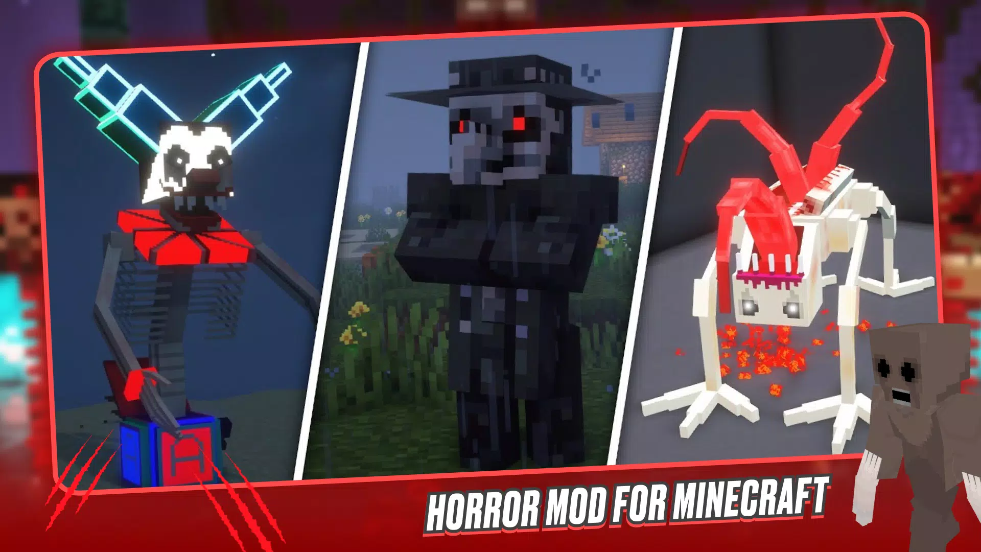 Horror Mods for Minecraft 2025 Screenshots
