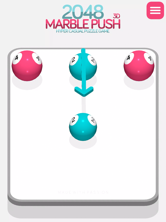2048 Marble Push 3D iPad  Screenshots