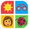 Emoji Guess Quiz: 4 Pics 1 word emoji trivia games