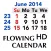 Flowing Calendar HD