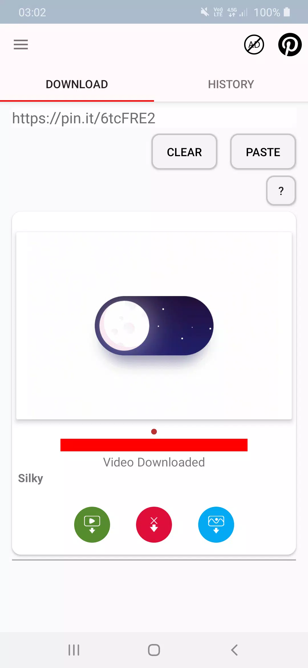 Video&Photo Downloader for Pinterest Screenshots