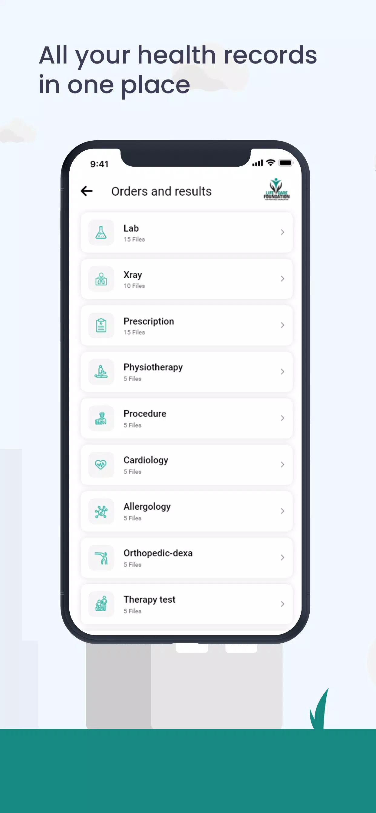 Life Care Foundation Screenshots