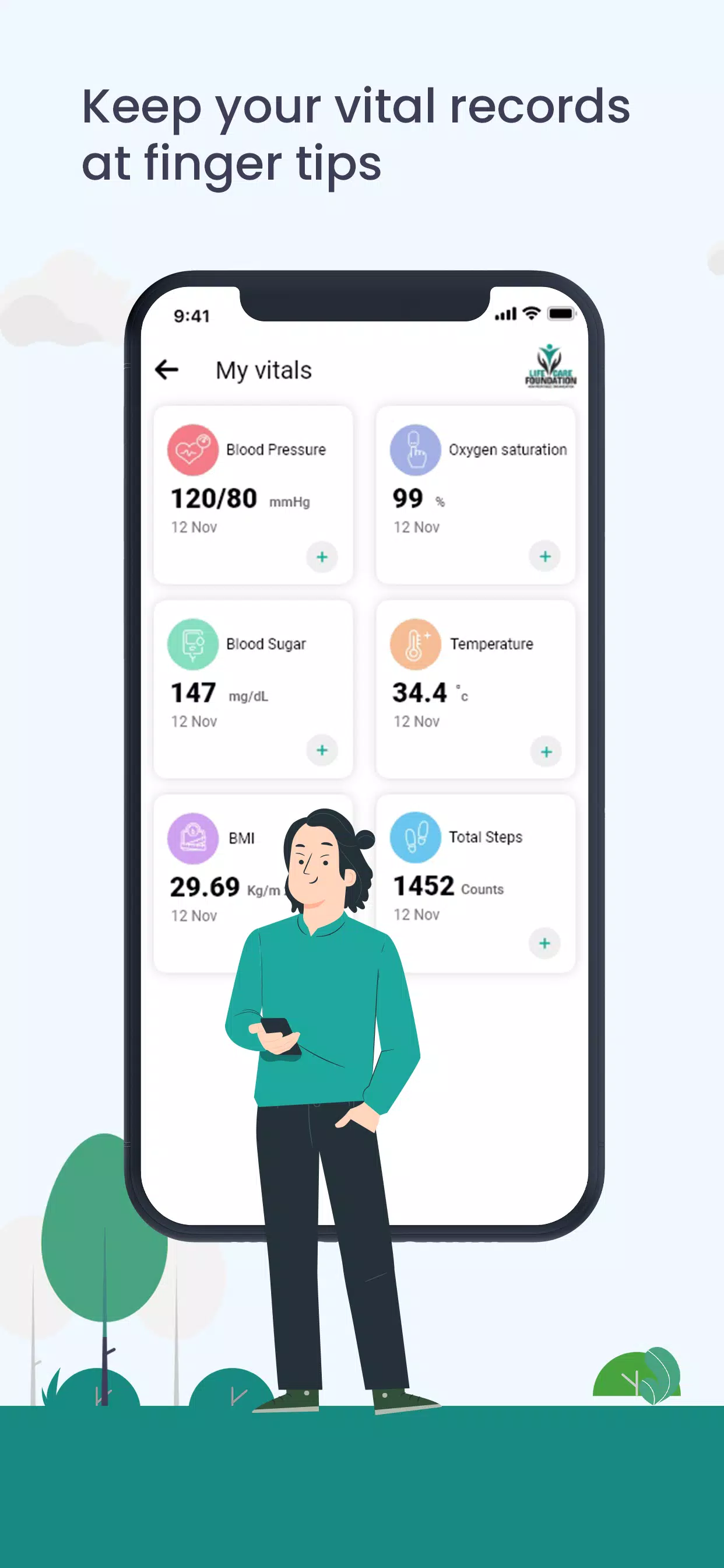 Life Care Foundation Screenshots