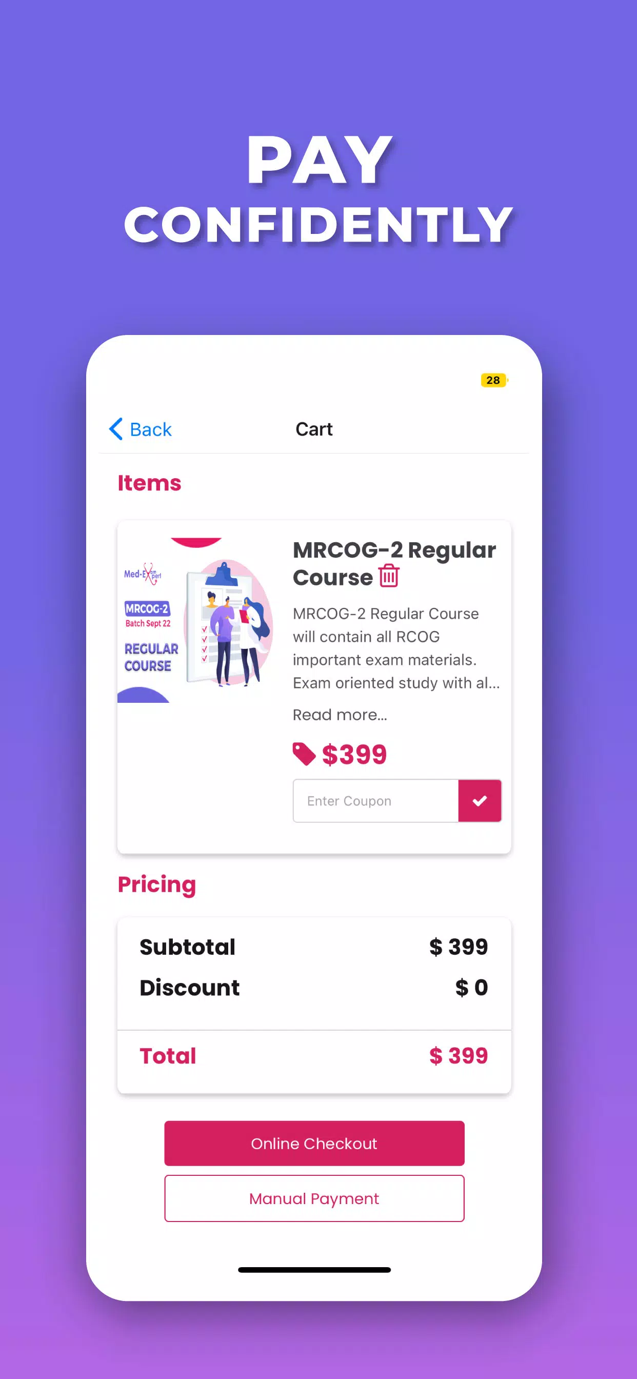 Med Exam Expert Screenshots