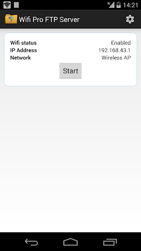 WiFi Pro FTP Server Screenshots