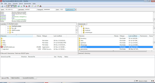 WiFi Pro FTP Server Screenshots