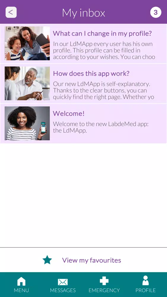 LdMApp سکرین شاٹس