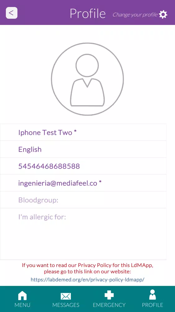 LdMApp سکرین شاٹس