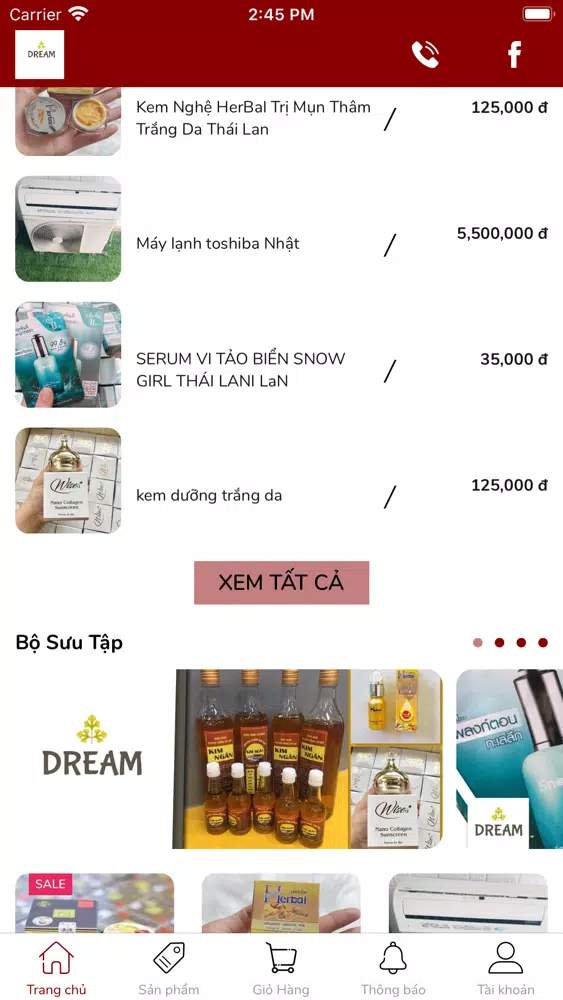 Tangkapan layar SKY WORLD