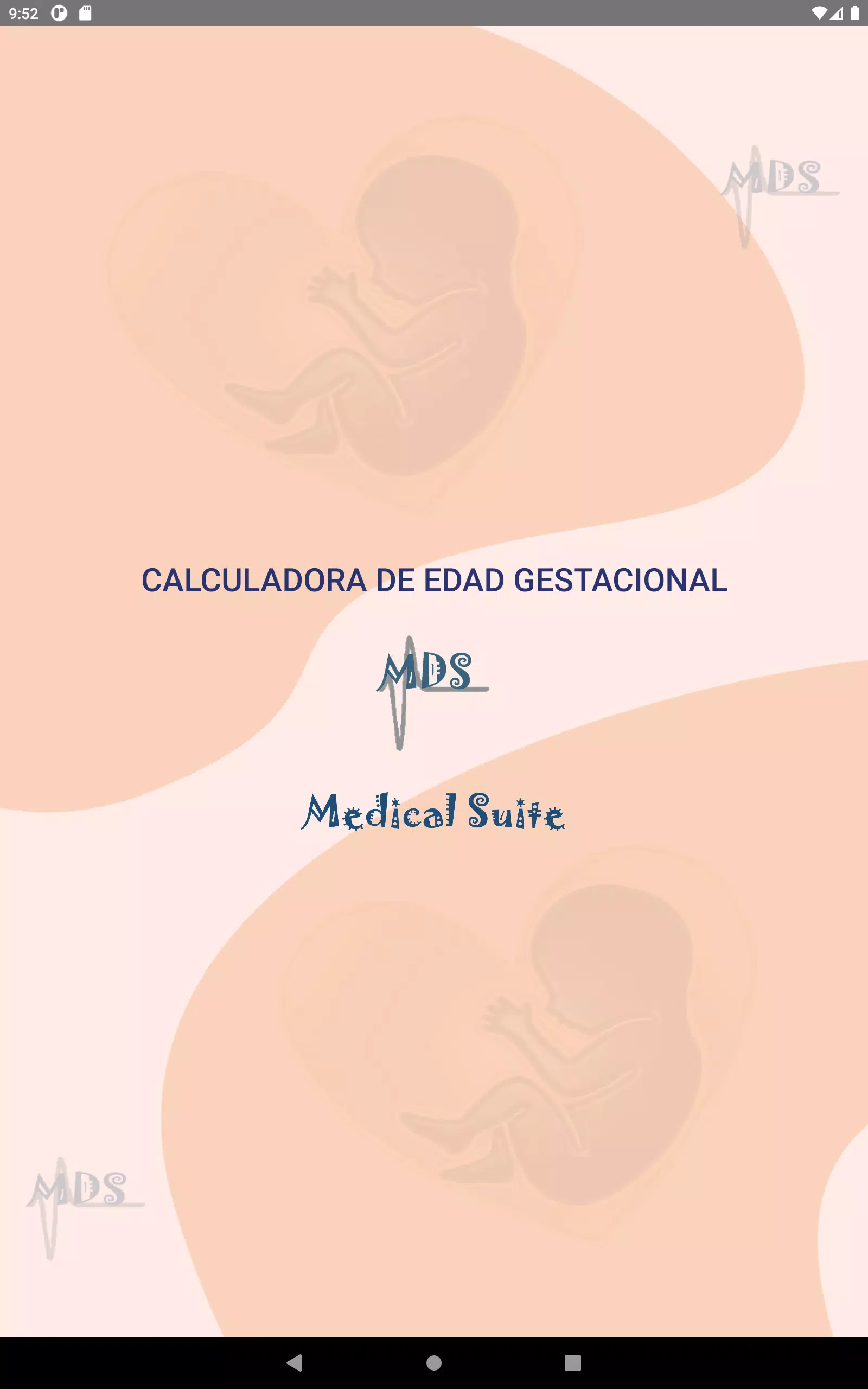 Calculadora Edad Gestacional Screenshots