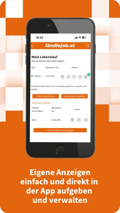 ländlejob.at - Jobs Vorarlberg Screenshots