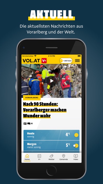 VOL.AT - Vorarlberg Online 스크린샷