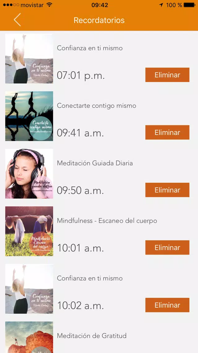 Meditación Online y Guiada Screenshots