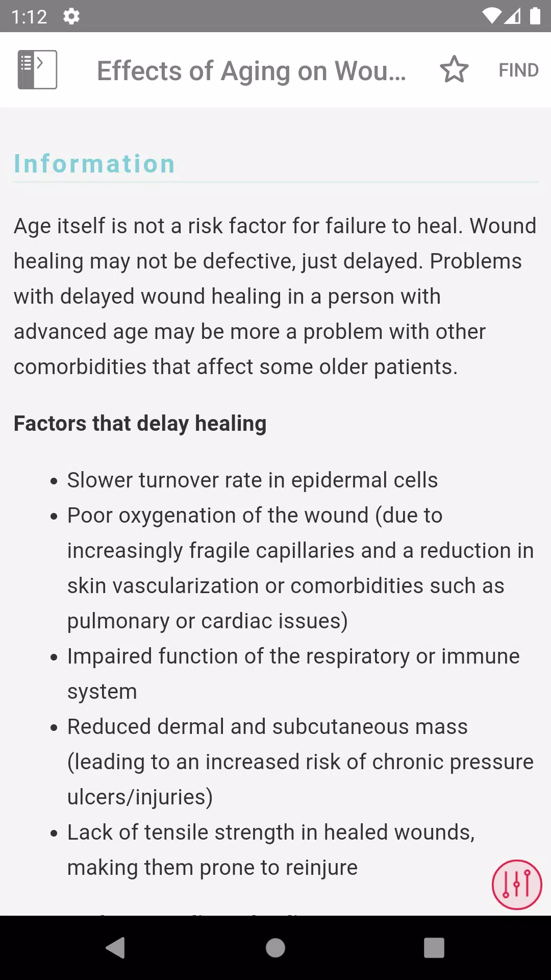 Wound Care MI Visual Screenshots