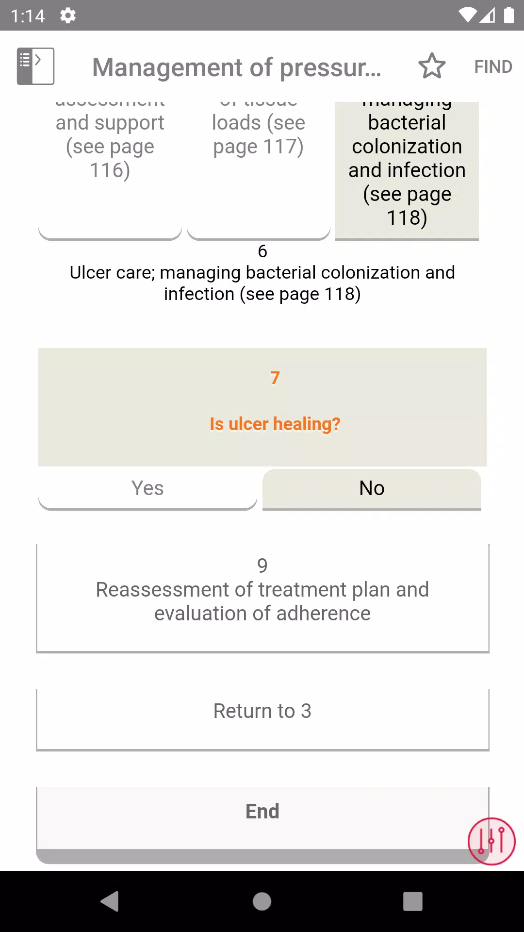 Wound Care MI Visual Screenshots