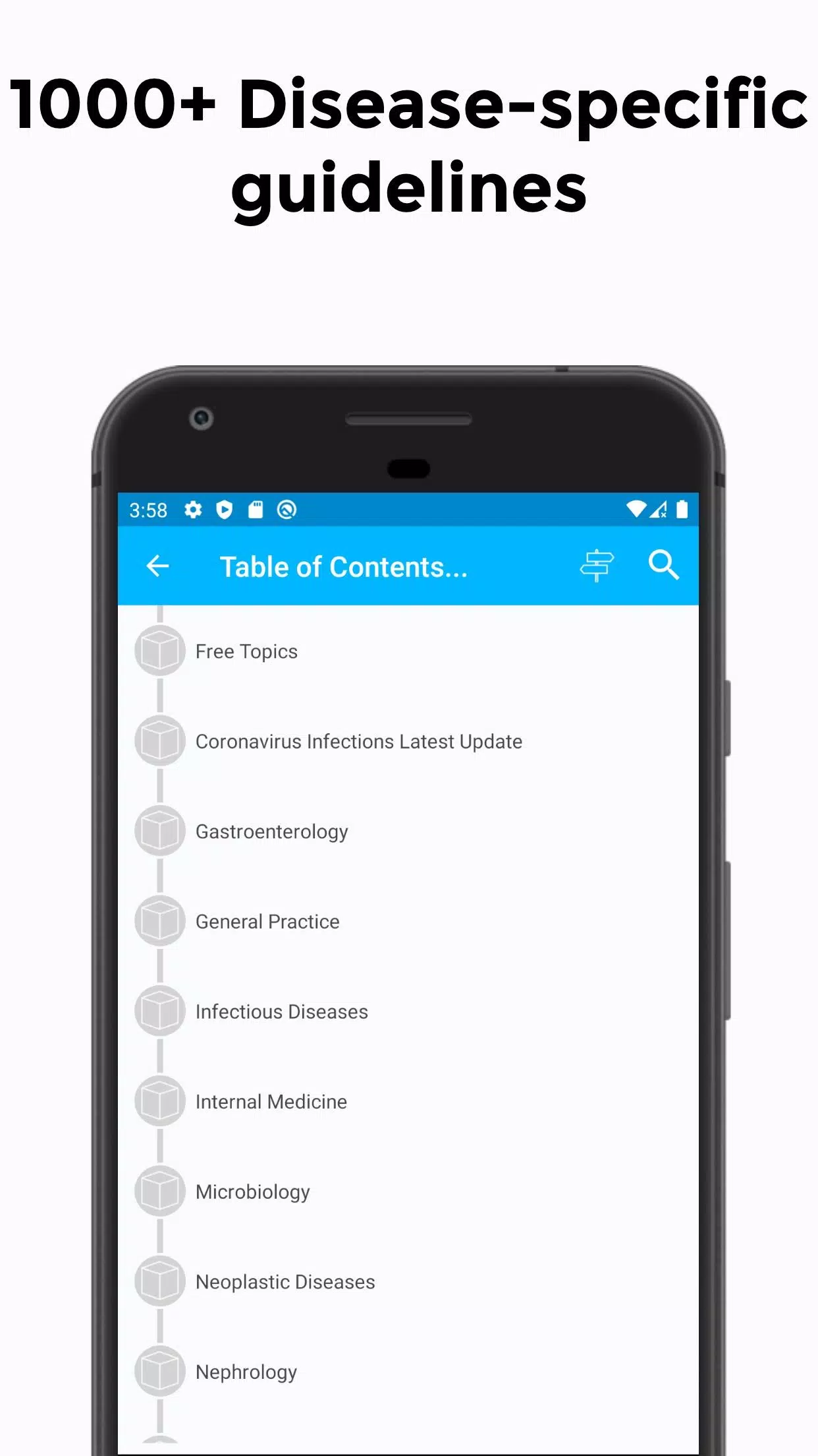 Evidenced Based Medicine Guide Screenshots