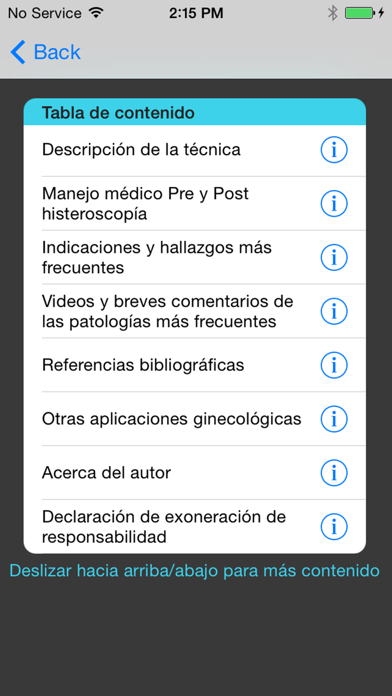 Histeroscopia Screenshots