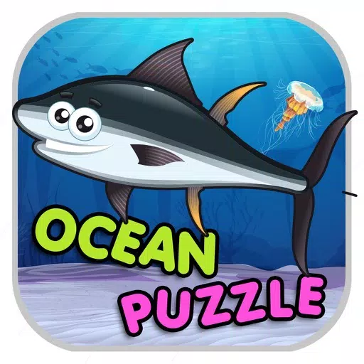 Ocean Animal Puzzle Flash Card Ocean Animal Puzzle Flash Card