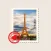 Travel Love Stamps Stickers