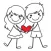 Love Love Stickers Pack # 2