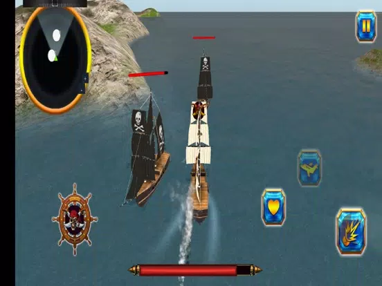 Ảnh chụp màn hình của Ships of Battle Pirates Age iPad 