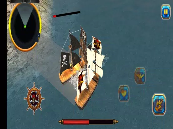 Ảnh chụp màn hình của Ships of Battle Pirates Age iPad 