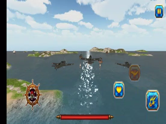Ảnh chụp màn hình của Ships of Battle Pirates Age iPad 