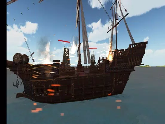 Ảnh chụp màn hình của Ships of Battle Pirates Age iPad 