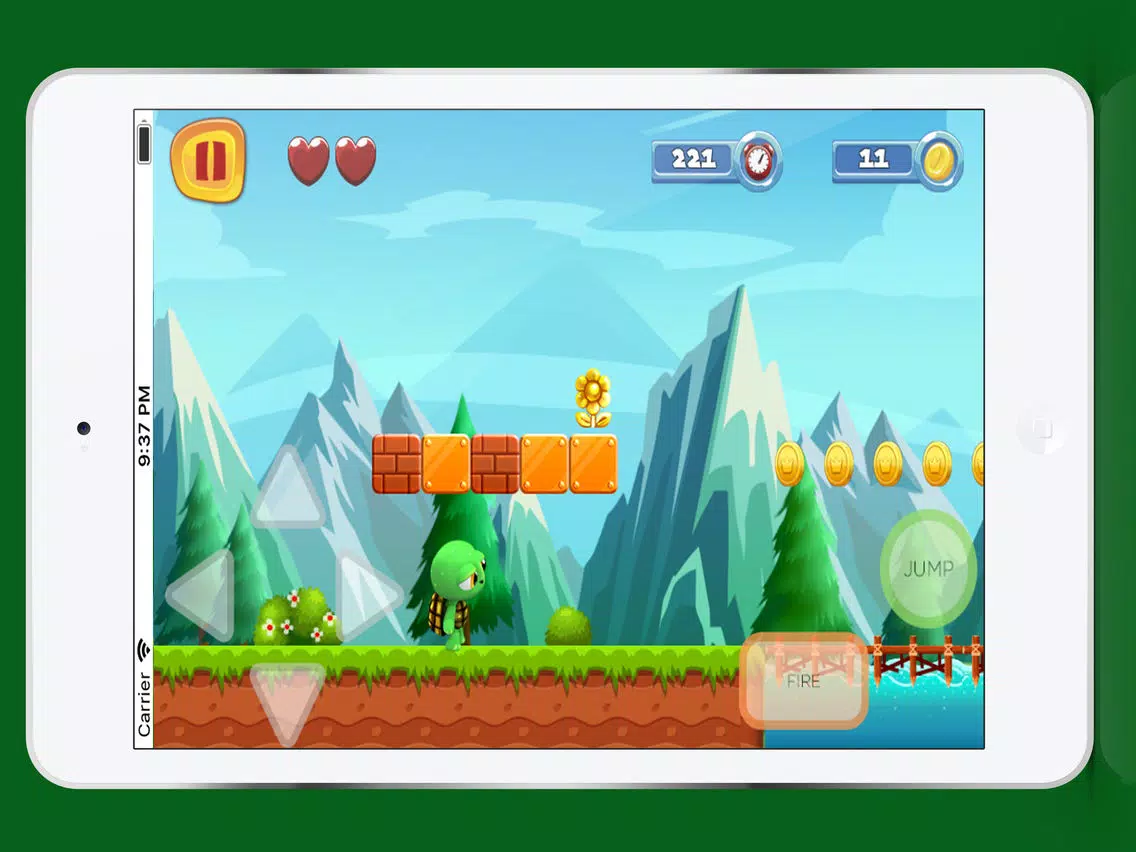 Скриншоты Super Jungle Turtle Run iPad 