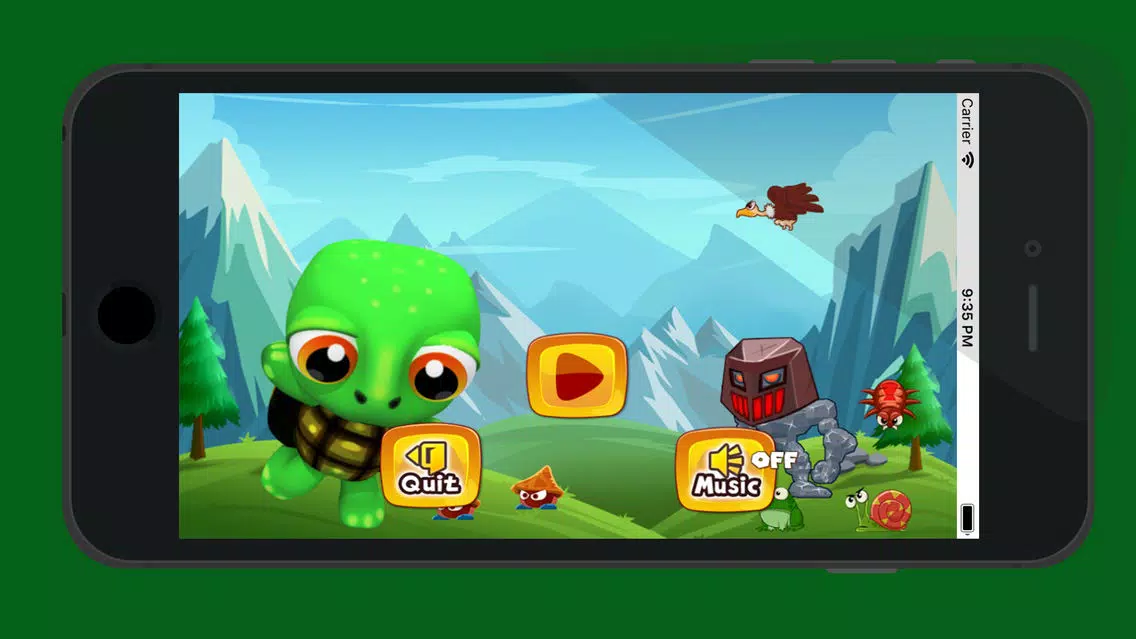 Скриншоты Super Jungle Turtle Run