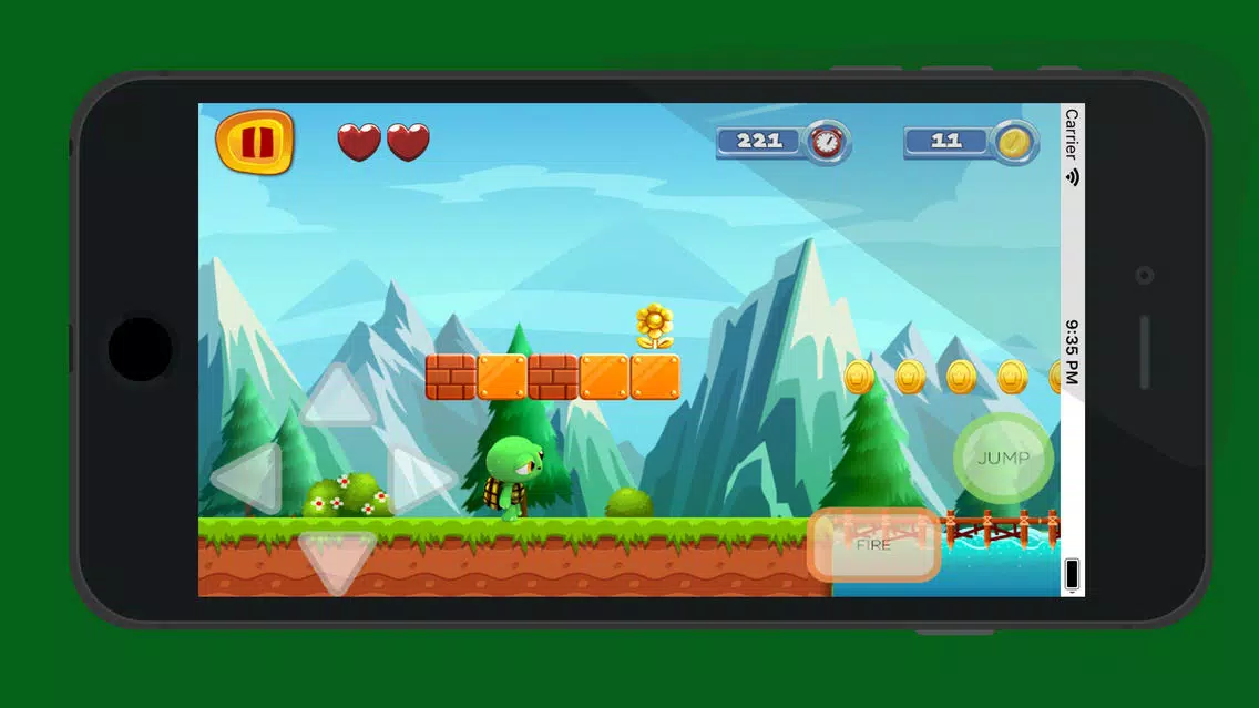 Скриншоты Super Jungle Turtle Run