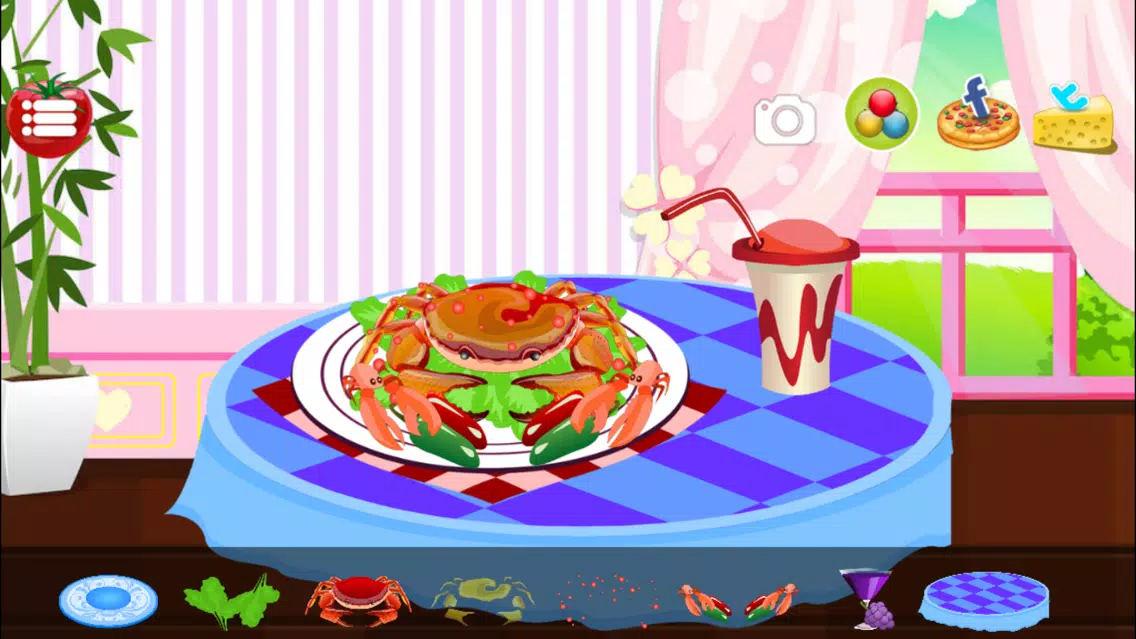 Halloween party food cooking granny pie,sea food ,smile slice,turki sandwich ,halloween desert maker.. Screenshots